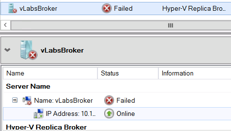 cluster error broker